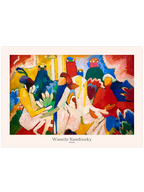 Kandinsky Oriental - Art Print