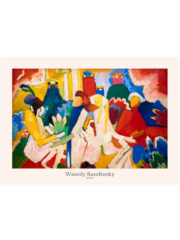 Kandinsky Oriental - Art Print