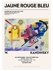 Kandinsky Afiş N13 Poster - Giclée Baskı