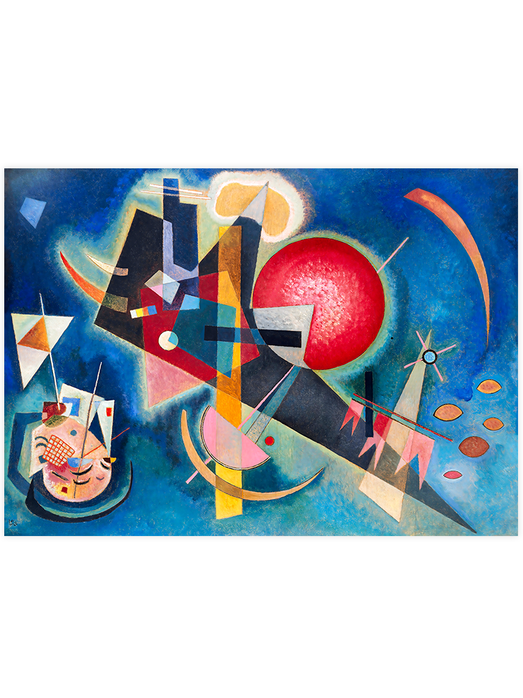 Wassily Kandinsky In The Blue - Art Print Ürün ana görseli