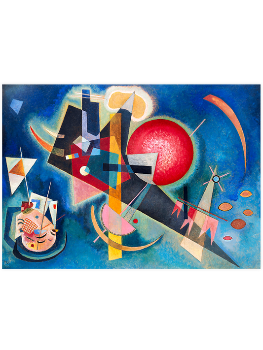 Wassily Kandinsky In The Blue - Art Print