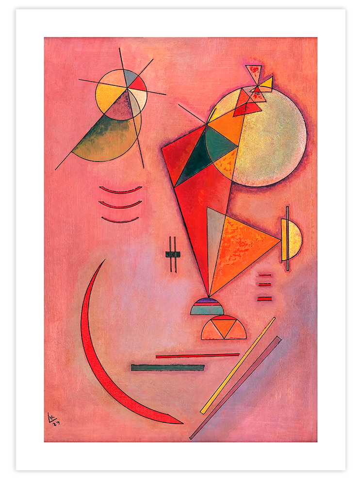 Wassily Kandinsky Taciturn - Art Print Ürün ana görseli