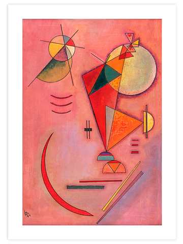 Wassily Kandinsky Taciturn - Art Print
