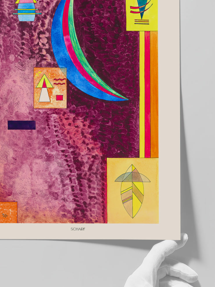 Kandinsky Scharf - Art Print