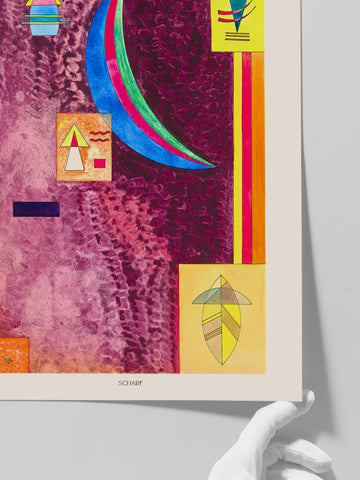 Kandinsky Scharf - Art Print