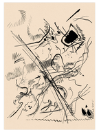 Kandinsky Sketch N1 - Art Print