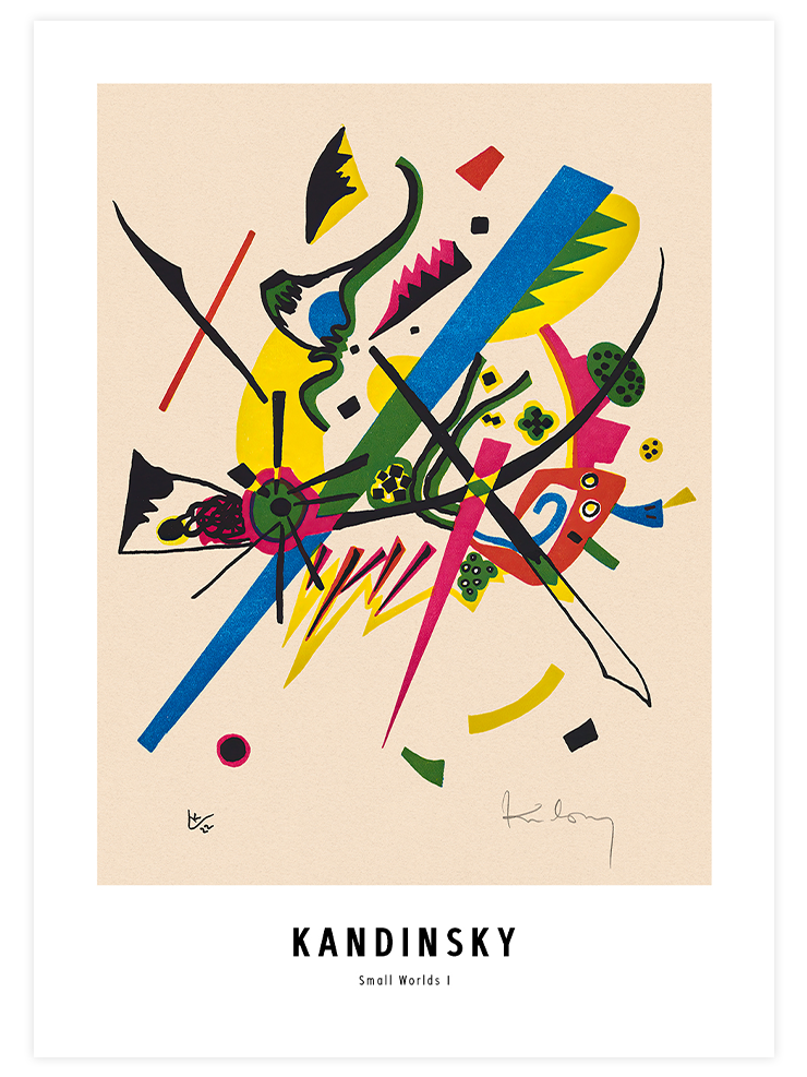 Kandinsky Small Worlds I - Art Print Ürün ana görseli
