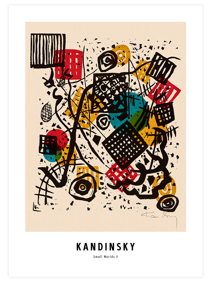 Kandinsky Small Worlds V - Art Print Ürün ana görseli