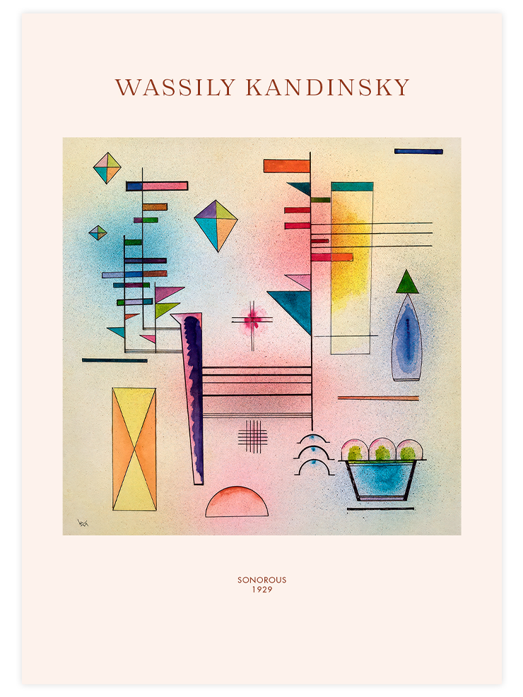 Kandinsky Sonorous - Art Print Ürün ana görseli