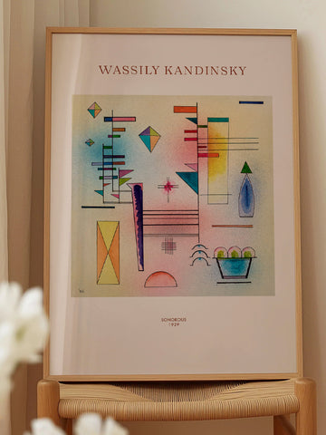 Kandinsky Sonorous - Art Print