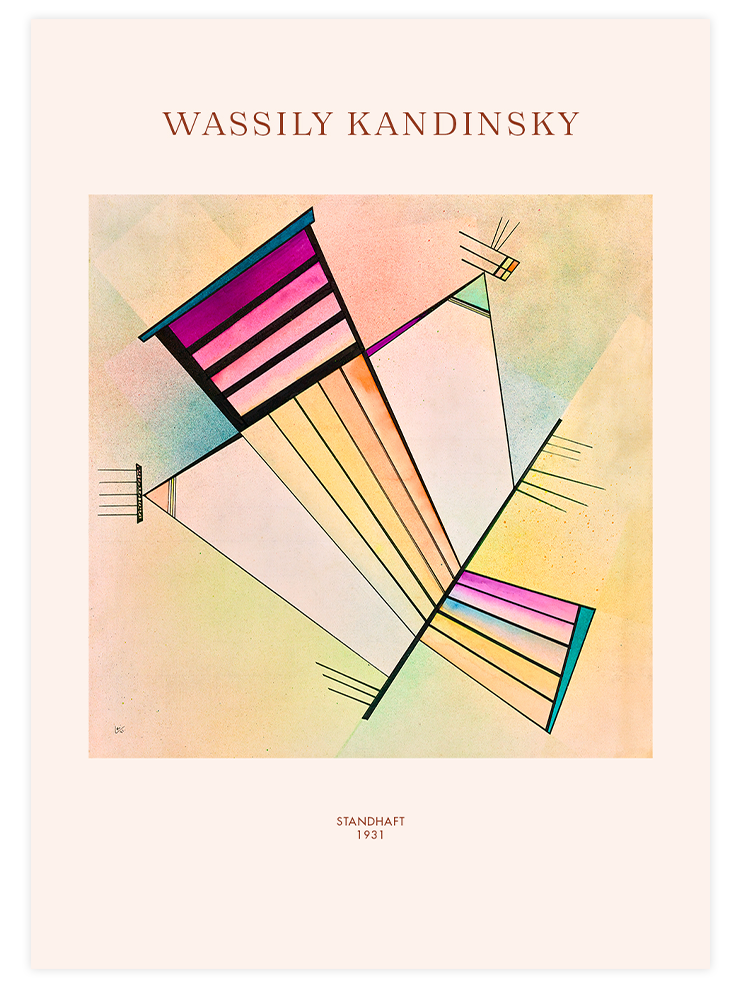 Kandinsky Standhaft - Art Print Ürün ana görseli