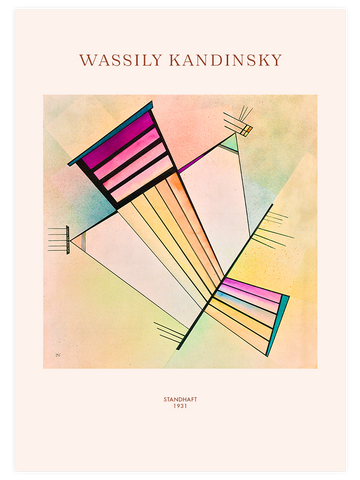 Kandinsky Standhaft - Art Print