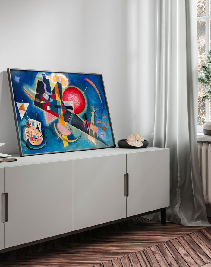 Wassily Kandinsky In The Blue - Art Print  Poster