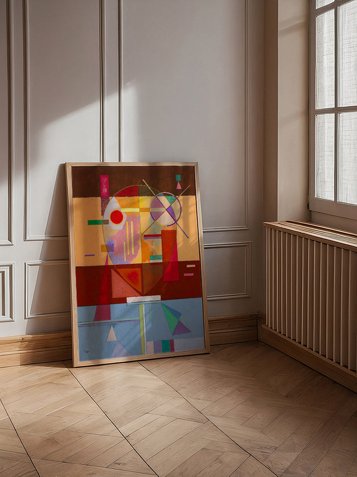 Kandinsky Disintegrated Tension - Art Print  Poster