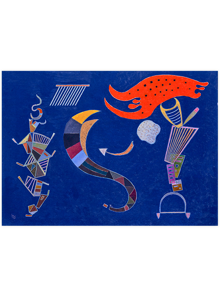 Kandinsky The Arrow - Art Print