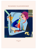 Kandinsky Three Sounds - Art Print