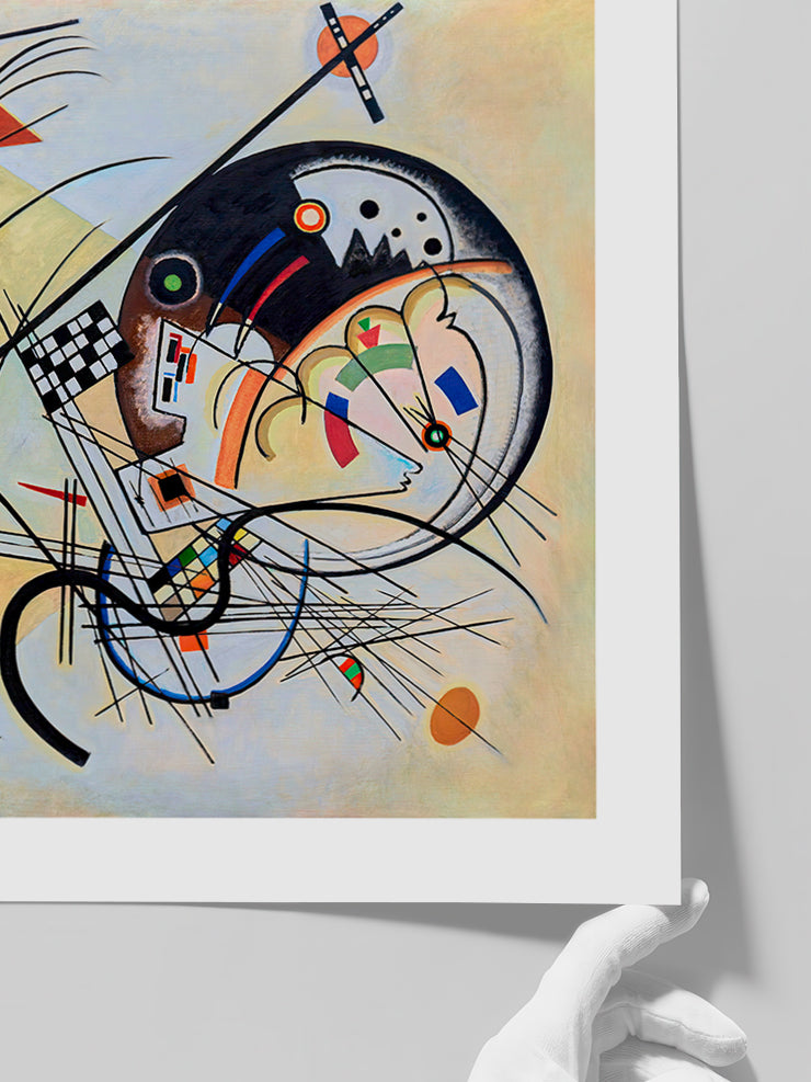 Kandinsky Transverse Line - Art Print  Poster