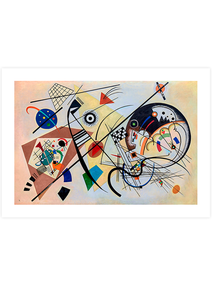 Kandinsky Transverse Line - Art Print