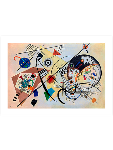 Kandinsky Transverse Line - Art Print