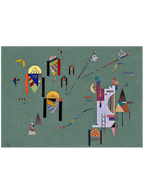 Kandinsky Vertical Accents - Art Print