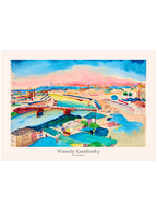 Kandinsky View of Moscow - Art Print