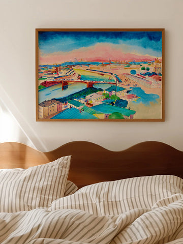 Kandinsky Moskova Manzarası - Art Print