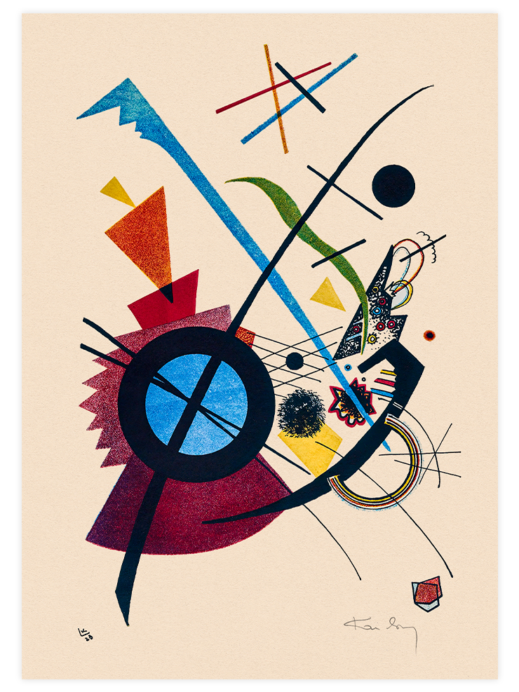 Kandinsky Violett- - Art Print Ürün ana görseli