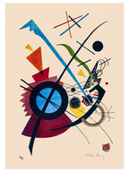 Kandinsky Violett- - Art Print
