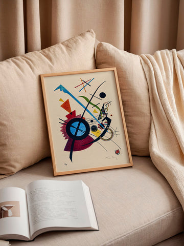 Kandinsky Violett- - Art Print