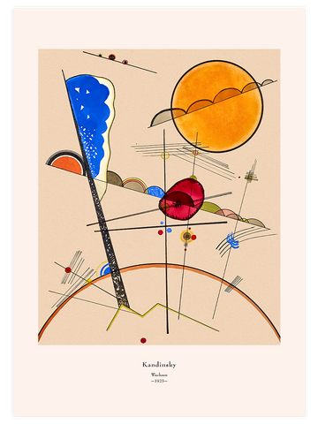 Kandinsky Wachsen - Art Print