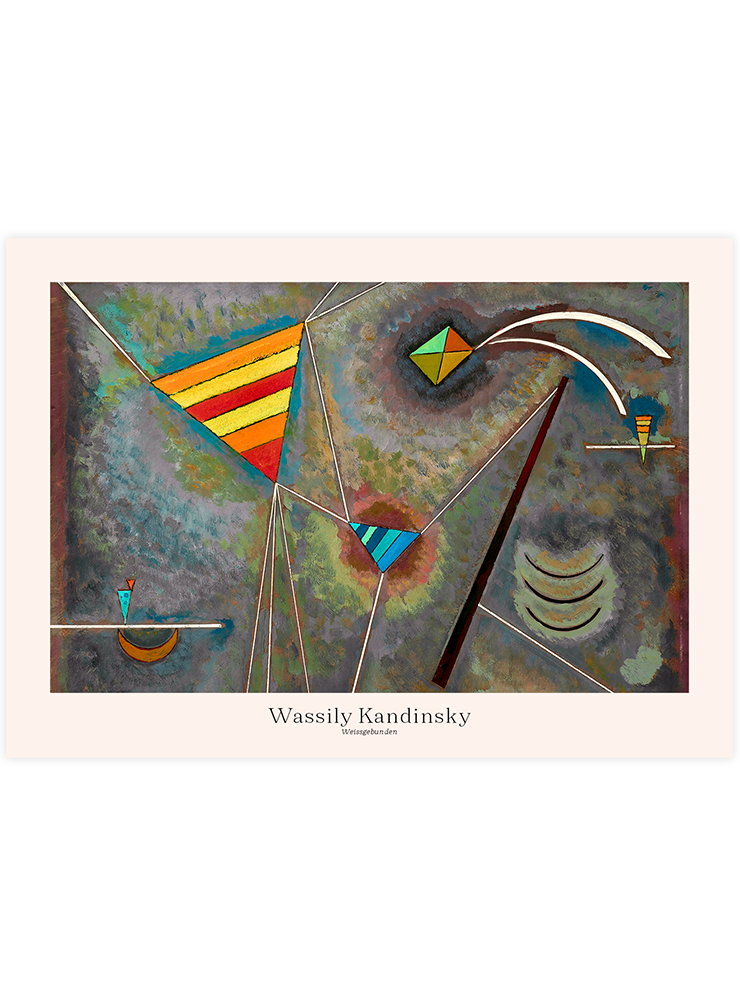Kandinsky Weissgebunden - Art Print