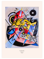 Kandinsky White Dot - Art Print