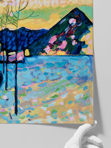 Kandinsky Kış Manzarası - Art Print