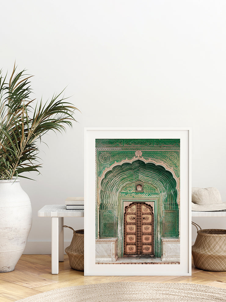 Otantik Kapı - Art Print  Poster