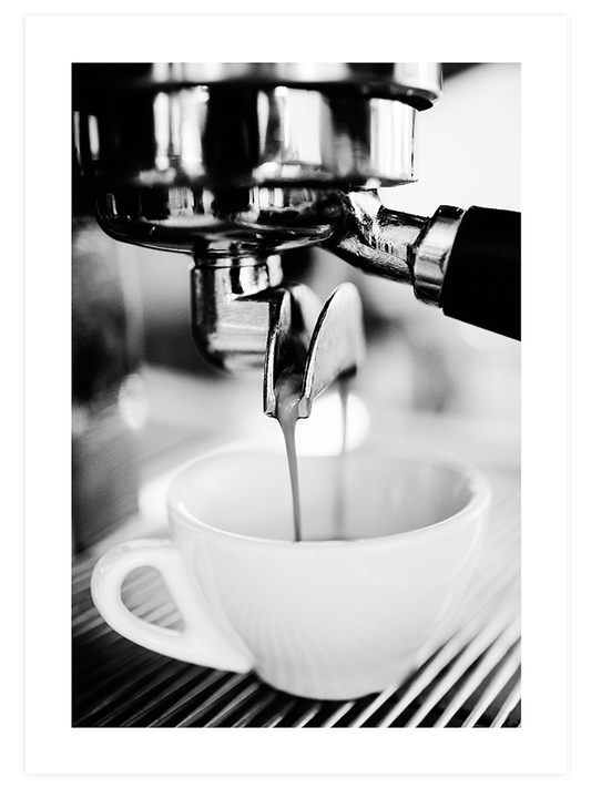 Coffee Maker N2 Poster - Giclée Baskı