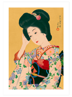 Kawase Departing Spring - Art Print