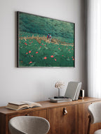 Kawase The Pond at Benten Shrine in Shiba - Art Print