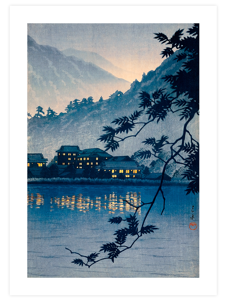 Kawase Yumoto Hot Spring, Nikko - Art Print Ürün ana görseli