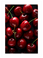 Cherries Poster - Giclée Baskı