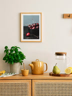 Kırmızı Kirazlar - Art Print