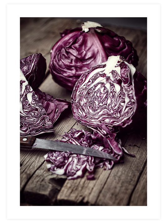 Kırmızı Lahana - Art Print