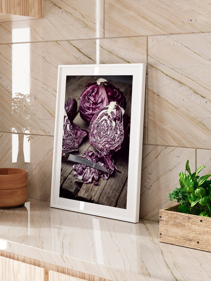 Kırmızı Lahana - Art Print Ürün ikincil görseli