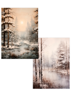 Kış Günü - Poster Seti Duo