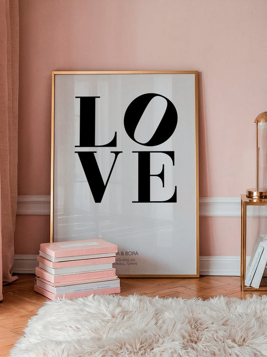 kisiye ozel poster tablo