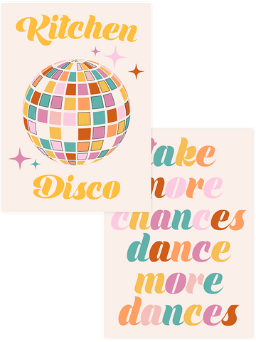 Kitchen Disco - Poster Seti Duo