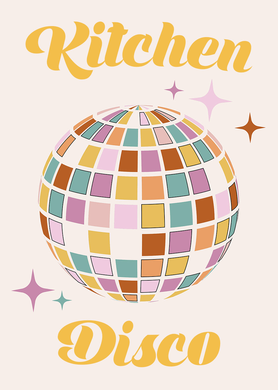 Kitchen Disco - Poster Seti Duo Ürün ikincil görseli