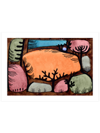 Klee Der Tag im Wald - Art Print