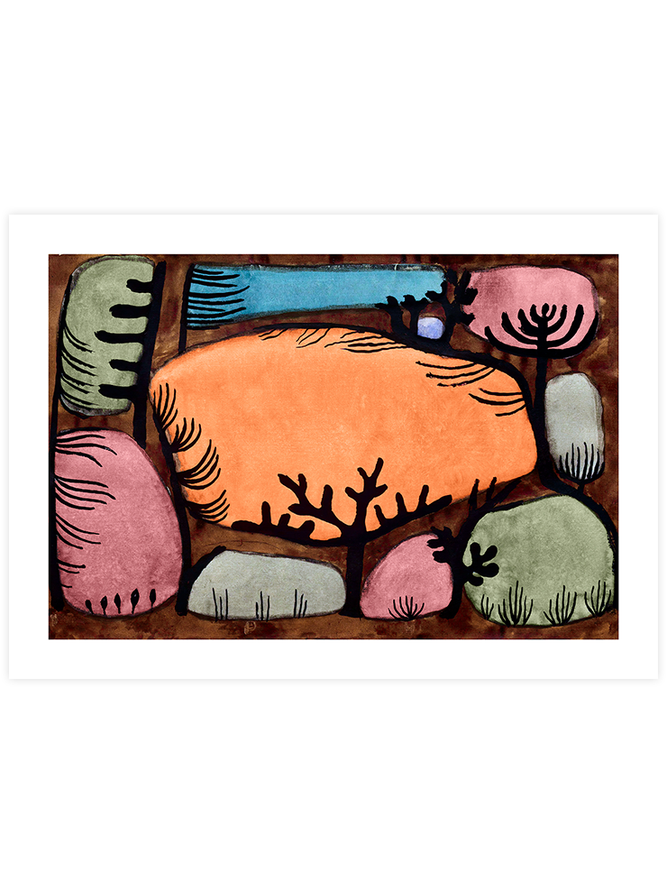 Klee Der Tag im Wald - Art Print