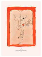 Klee A Guardian Angel Serves a Small Breakfast - Art Print