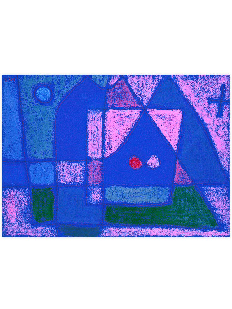 Klee A Small Room in Venice - Art Print Ürün ana görseli